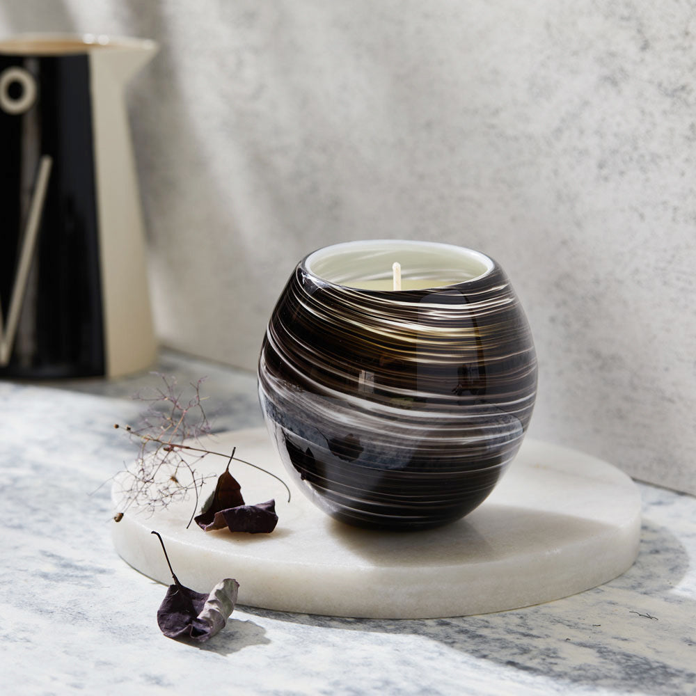 Globe Candle Jar - Licorice - Kandili